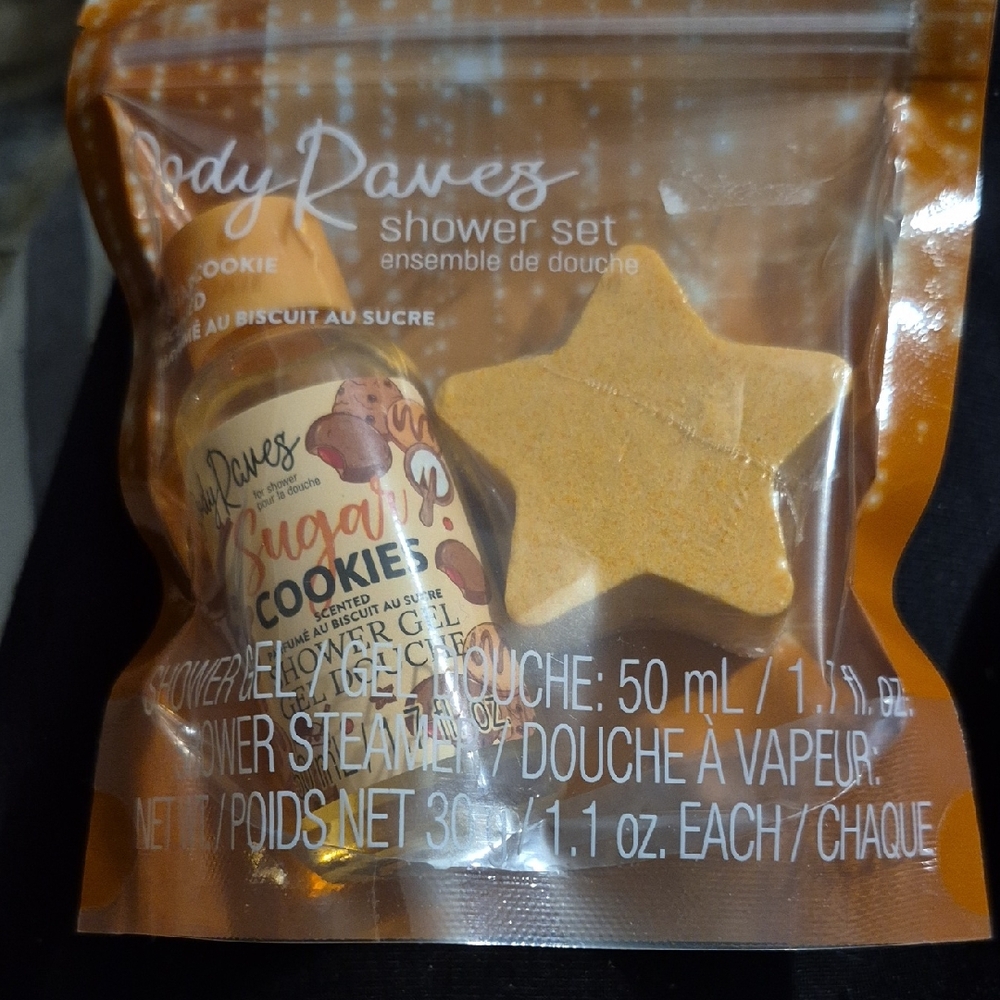 Sugar Cookie Shower Set - Orange